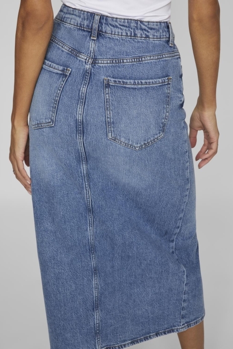 Vila vijaf hw midi denim skirt-noos